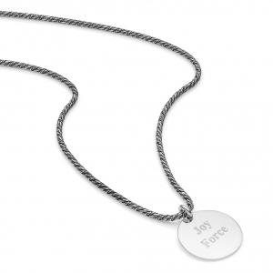 Collana in Argento con incisione